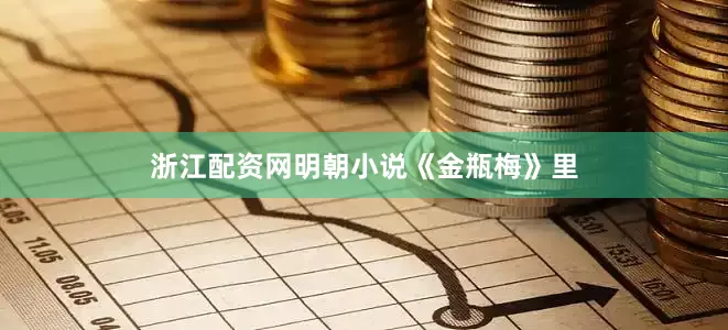 浙江配资网明朝小说《金瓶梅》里